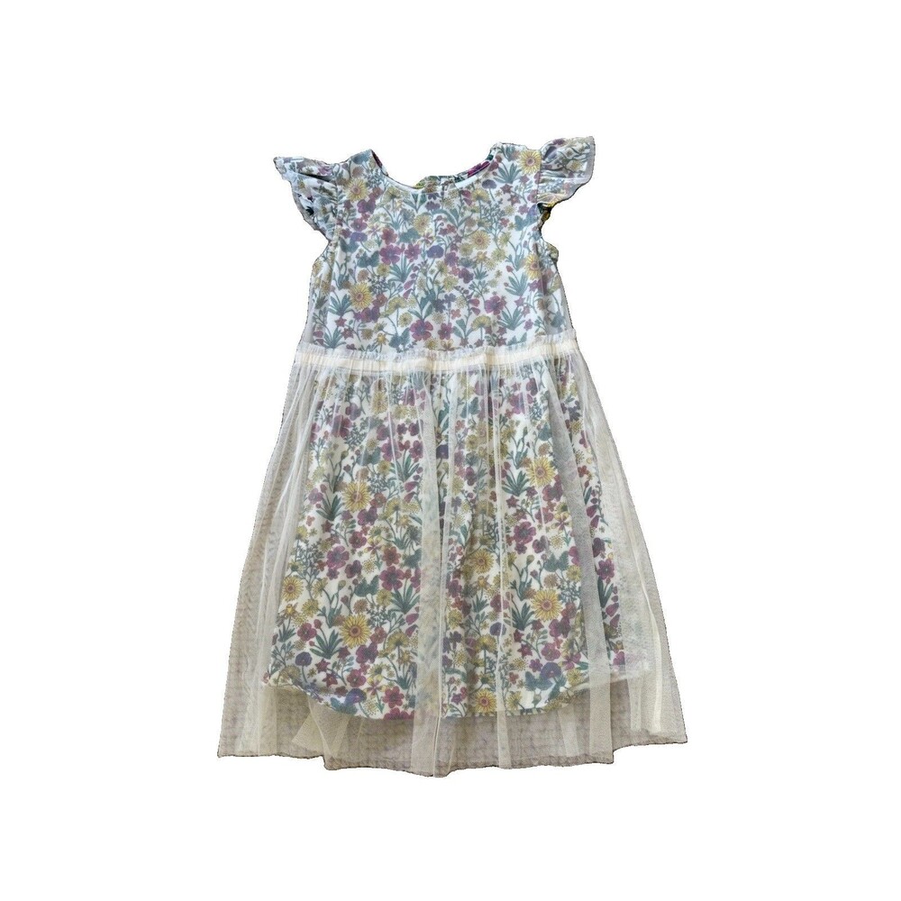 Hanna Andersson Daisy Dress In Soft Tulle Girls US Size 8